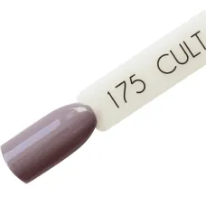 CULT Lakier Hybrydowy Delikatny Szaro Fioletowy Pastelowy Nude 15 ml Densa 175