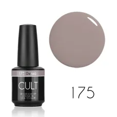 CULT Lakier Hybrydowy Delikatny Szaro Fioletowy Pastelowy Nude 15 ml Densa 175
