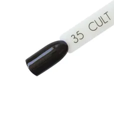 CULT Lakier Hybrydowy Ciemno Fioletowy 15 ml Ciemny Fioletowy 35