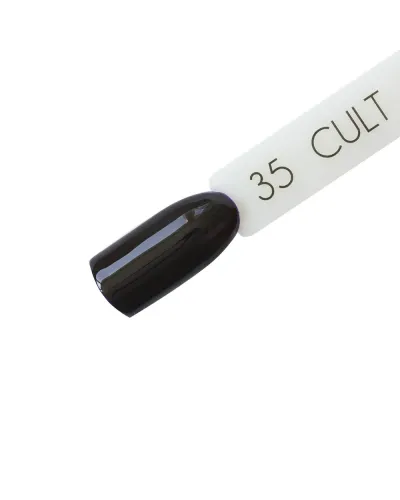 Ciemno Fioletowy Lakier Hybrydowy CULT 15 ml Blackberry 35 – Głębia Elegancji