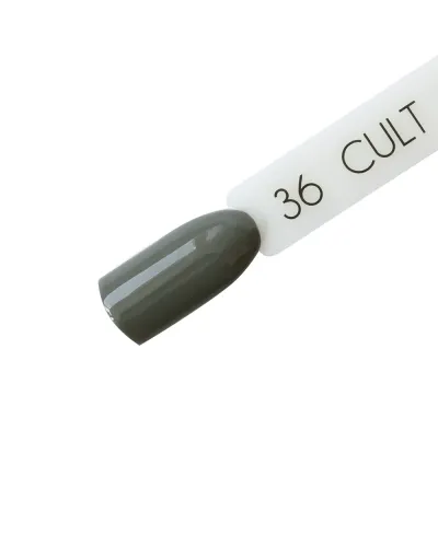 Szary Myszynowy Lakier Hybrydowy CULT 15 ml Mouse 36 – Perfekcja w Manicure