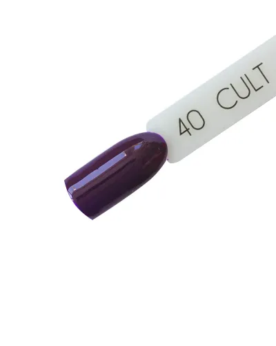CULT Ciemno Fioletowy Lakier Hybrydowy 15 ml UV/LED Wish 40