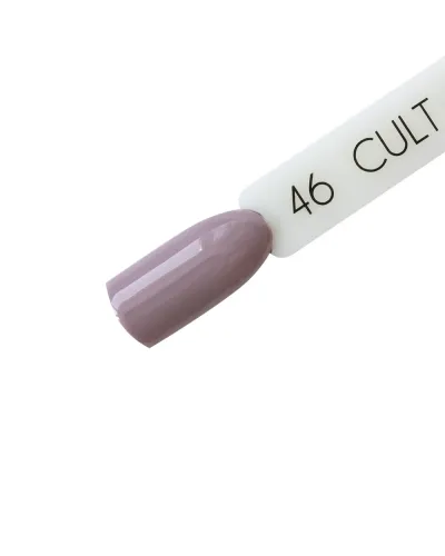 CULT Lakier Hybrydowy Przybrudzony Lawendowy 15 ml UV/LED Quiet 46