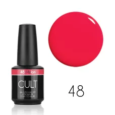 CULT Lakier Hybrydowy Różowy Arbuzowy 15 ml Melon 48