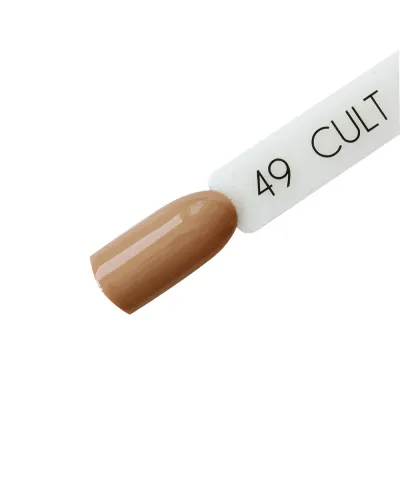CULT Beżowy Naturalny Lakier Hybrydowy 15 ml UV/LED Natural 49