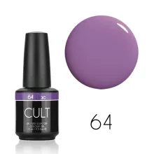 CULT Lakier Hybrydowy Liliowy 15 ml Lilac 64