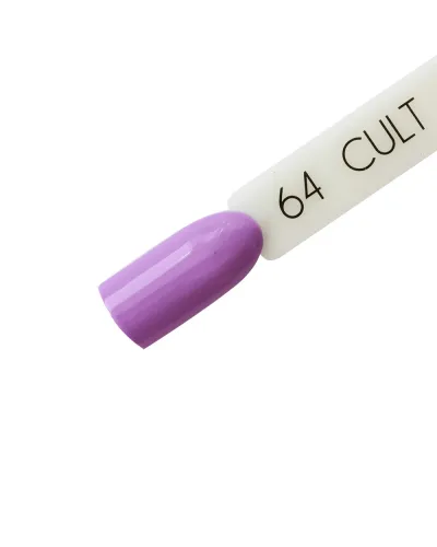 CULT Liliowy Lakier Hybrydowy 15 ml UV/LED Lilac 64