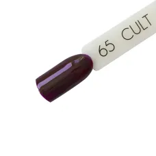 CULT Lakier Hybrydowy Fioletowy Bakłażanowy15 ml Eggplant 65
