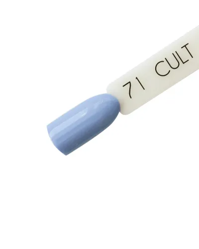 CULT Szaro Błękitny Lakier Hybrydowy 15 ml UV/LED Dove 71