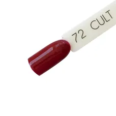 CULT Lakier Hybrydowy 15 ml Bordowy 72