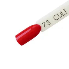 CULT Lakier Hybrydowy  Jaskrawy Czerwony 15 ml Desired 73