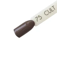 CULT Lakier Hybrydowy Szaro Fioletowy 15 ml Espresso 75