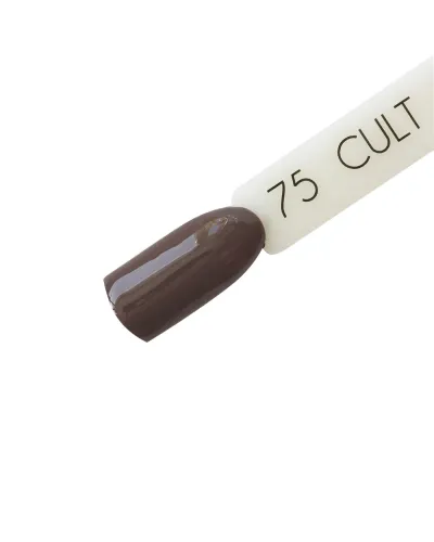 CULT Szaro Fioletowy Lakier Hybrydowy 15 ml UV/LED Espresso 75