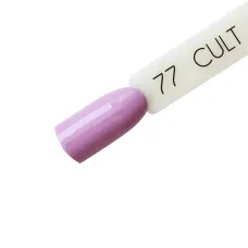CULT Lakier Hybrydowy Przybrudzony Liliowy 15 ml Blossom 77