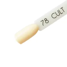 CULT Lakier Hybrydowy Delikatny Żółty Pastelowy Nude 15 ml Soft Pale 78