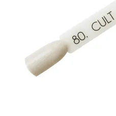 CULT Lakier Hybrydowy Delikatny Szary Pastelowy Nude 15 ml Soft Gray 80