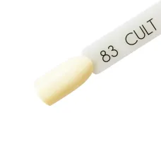 CULT Lakier Hybrydowy Delikatny Żółty Pastelowy Nude 15 ml Delight 83