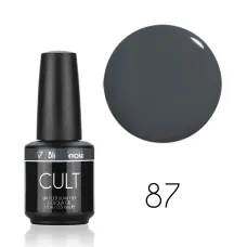 CULT Lakier Hybrydowy 15 ml Szary Dymny 87