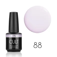 CULT Lakier Hybrydowy Delikatny Liliowy Pastelowy Nude 15 ml Pulse 88