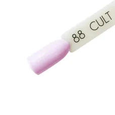 CULT Lakier Hybrydowy Delikatny Liliowy Pastelowy Nude 15 ml Pulse 88