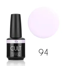 CULT Lakier Hybrydowy Delikatny Liliowy Pastelowy Nude 15 ml Cute 94