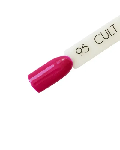 CULT Różowy Malinowy Lakier Hybrydowy 15 ml UV/LED Magenta 95
