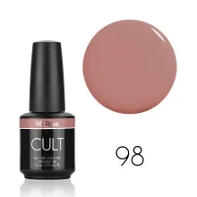 CULT Lakier Hybrydowy Różowy Przybrudzony Róż 15 ml Rose 98