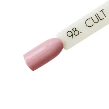 CULT Lakier Hybrydowy Różowy Przybrudzony Róż 15 ml Rose 98