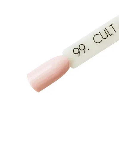 CULT Lakier Hybrydowy Delikatny Różowy Pastelowy Nude 15 ml UV/LED Sweet 99