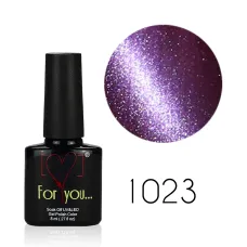 FOR YOU Lakier Hybrydowy 8 ml nr 1023 „Kocie Oko”