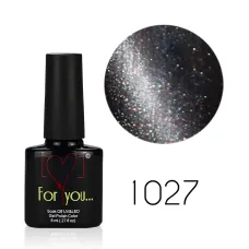 FOR YOU Lakier Hybrydowy 8 ml nr 1027 „Kocie Oko”