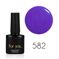 FOR YOU Lakier Hybrydowy 8 ml nr 582