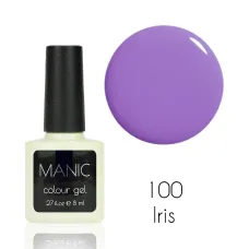 MANIC Lakier Hybrydowy Delikatnie Bzowy Lilowy 8 ml Iris 100