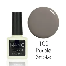 MANIC Lakier Hybrydowy Fioletowo-Szary 8 ml Purple Smoke 105