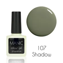 MANIC Lakier Hybrydowy Szary Myszowy 8 ml Shadow 107
