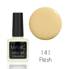 MANIC Lakier Hybrydowy Delikatny Beżowy Cielisty Pastelowy Nude 8 ml Flesh 141