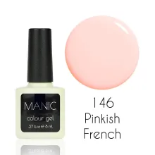 MANIC Lakier Hybrydowy 8 ml Pinkish French 146