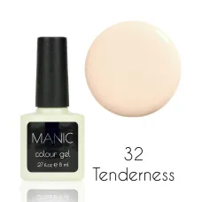 MANIC Lakier Hybrydowy Delikatnie Kremowy Beżowy Pastelowy Nude 8 ml Tenderness 32