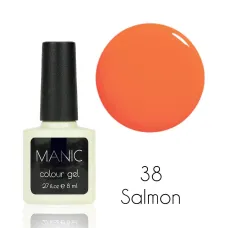 MANIC Lakier Hybrydowy Łososiowy 8 ml Salmon 38