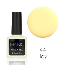 MANIC Lakier Hybrydowy Delikatny Żółty Pastelowy Nude 8 ml Joy 44