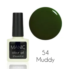 MANIC Lakier Hybrydowy Zielony Brudny 8 ml Muddy 54