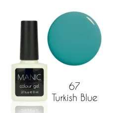 MANIC Lakier Hybrydowy Błękitny 8 ml Turkish Blue 67