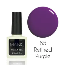 MANIC Lakier Hybrydowy Fioletowy 8 ml Refined Purple 85