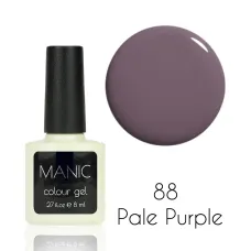 MANIC Lakier Hybrydowy Przybrudzony Fioletowy 8 ml Pale Purple 88