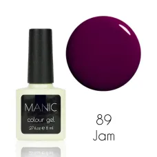 MANIC Lakier Hybrydowy Fioletowy Ciemny 8 ml Jam 89
