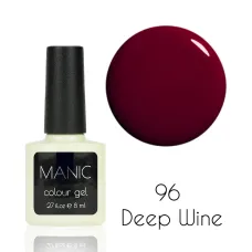 MANIC Lakier Hybrydowy Fioletowo Bordowy 8 ml Deep Win 96