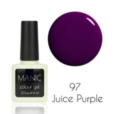 MANIC Lakier Hybrydowy Jaskrawy Fioletowy 8 ml Juice Purple 97