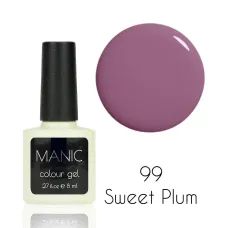 MANIC Lakier Hybrydowy Fioletowy Śliwkowy 8 ml Sweet Plum 99