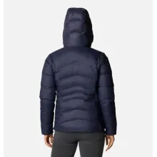 Damska kurtka puchowa Columbia XS Autumn Park Down Hooded Jacket granatowa, z syntetycznym puchem Omni-Heat™