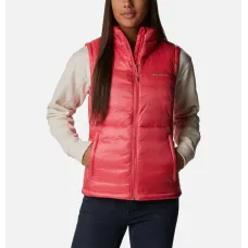 Kamizelka puchowa damska Columbia S Infinity Summit™ Double Wall™ Down Vest jasnokoralowa
